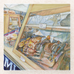 Sunny Side of Insanity Glazen Onderzetter