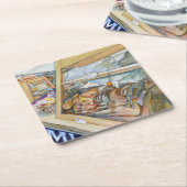 Sunny Side of Insanity Kartonnen Onderzetters (Schuin)