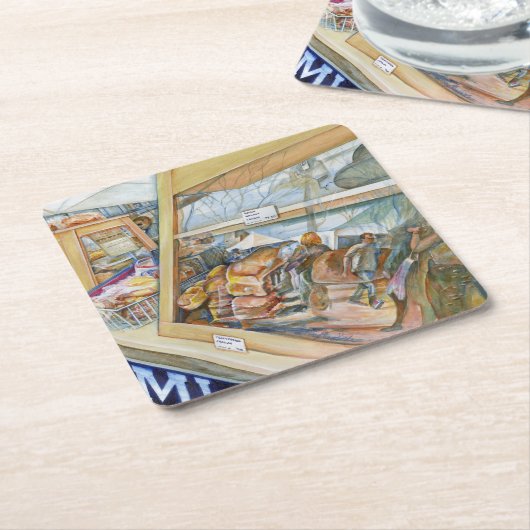 Sunny Side of Insanity Kartonnen Onderzetters (Schuin)