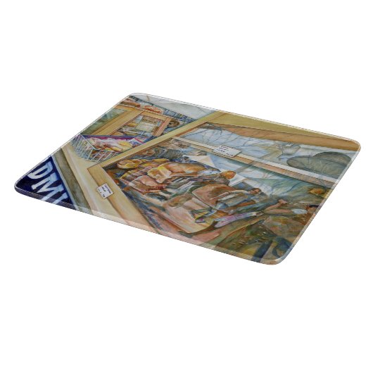 Sunny Side of Insanity Snijplank (Hoek)