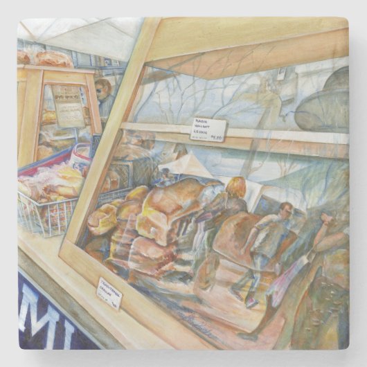 Sunny Side of Insanity Stenen Onderzetter (Voorkant)