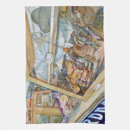 Sunny Side of Insanity Theedoek (Verticaal)