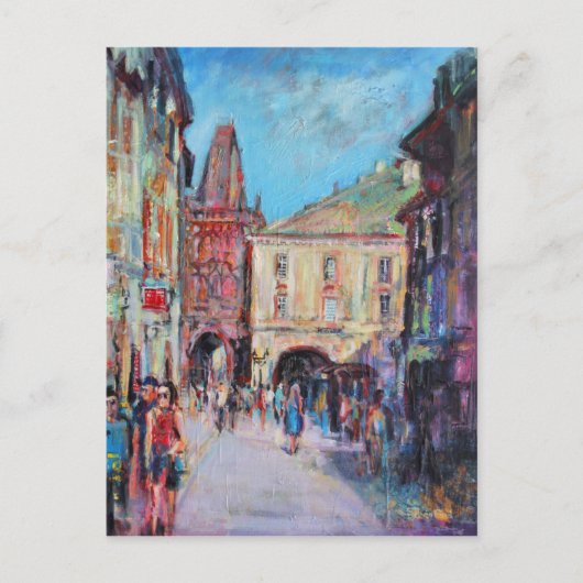 Sunny Side Prague Briefkaart (Voorkant)