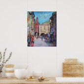 Sunny Side Prague Poster (Keuken)