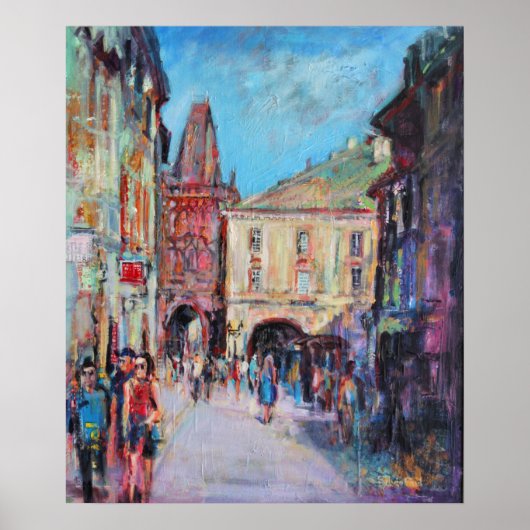 Sunny Side Prague Poster (Voorkant)