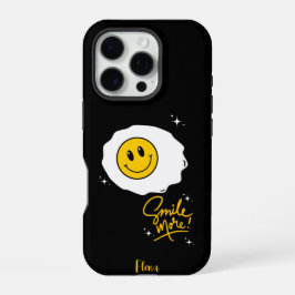 Sunny side smile iPhone 16 pro hoesje