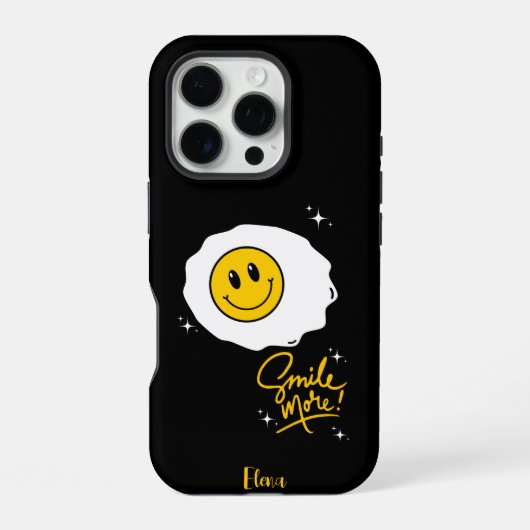 Sunny side smile iPhone hoesje (Achterkant)