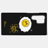 Sunny side smile  samsung galaxy hoesje (Achterkant horizontaal)