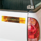 Sunny Side Sunflower Bumpersticker (Op Truck)