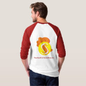 Sunny Side Up Chicken Boerderij T-shirt (Achterkant volledig)
