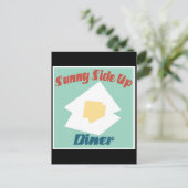 Sunny Side Up Diner Briefkaart (Staand voorkant)