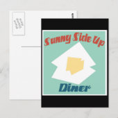 Sunny Side Up Diner Briefkaart (Voorkant / Achterkant)