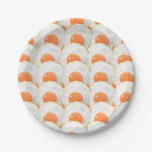 Sunny Side Up Eggs Papieren Bordje