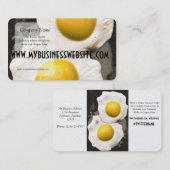 Sunny Side Up Eggs Visitekaartje (Voorkant / Achterkant)