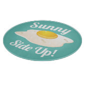 Sunny Side Up Fried Egg Breakfast Snijplank (Hoek)