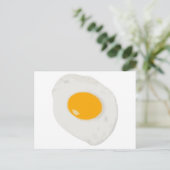 Sunny Side Up Fried Egg Briefkaart (Staand voorkant)