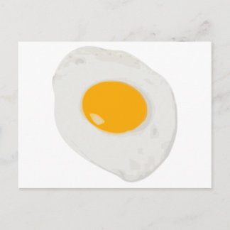 Sunny Side Up Fried Egg Briefkaart