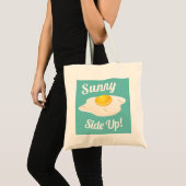Sunny Side Up Fried Egg Bright Breakfast Tote Bag (Voorkant (product))