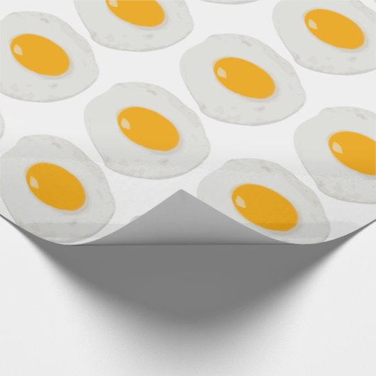 Sunny Side Up Fried Egg Cadeaupapier (Hoek)