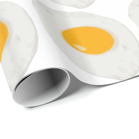 Sunny Side Up Fried Egg Cadeaupapier (Rol Hoek)