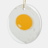 Sunny Side Up Fried Egg Keramisch Ornament (Links)