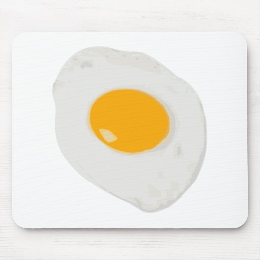 Sunny Side Up Fried Egg Muismat (Voorkant)