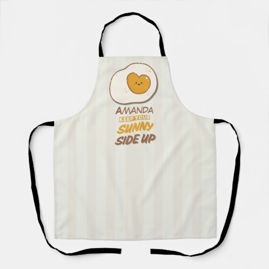 Sunny Side Up, Keuken, Bakken, Koken, Chef Schort (Voorkant)