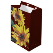 Sunny Side Up Medium Cadeauzakje (Voorkant Gekanteld)