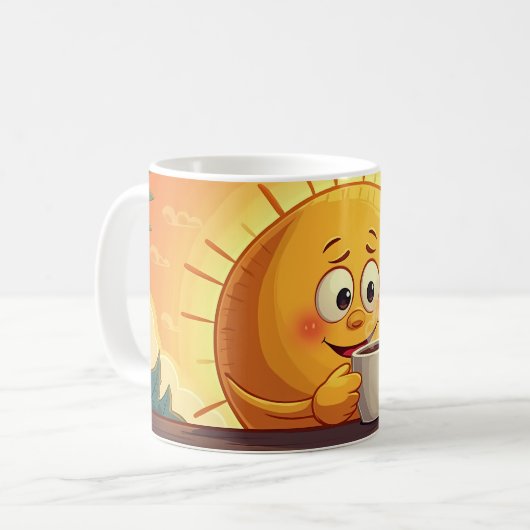 Sunny Sip Koffiemok (Voorkant links)