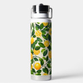 "Sunny Sips Lemon Ceramic Thermos" Waterfles (Achterkant)