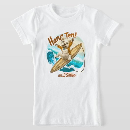 Sunny Skater Pup T-shirt (Laagn)