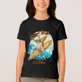 Sunny Skater Pup Tri-Blend Shirt