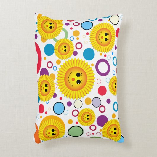 Sunny Smile Accent Kussen (Voorkant(Verticaal))