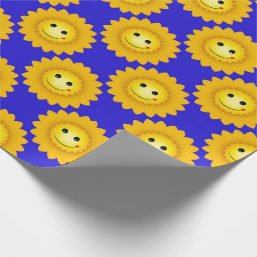 Sunny Smile en Happy Days, Cadeaupapier (Hoek)