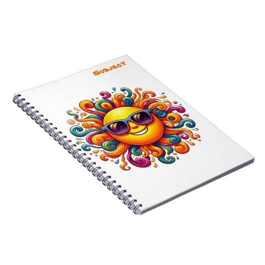 Sunny Smile Notitieboek (Rechterzijde)