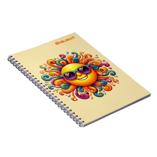 Sunny Smile Notitieboek (Rechterzijde)