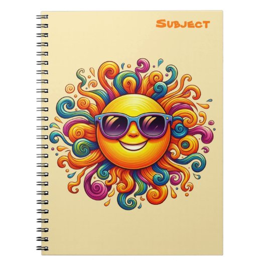 Sunny Smile Notitieboek (Voorkant)