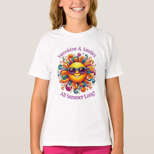 Sunny Smile T-shirt (Voorkant)