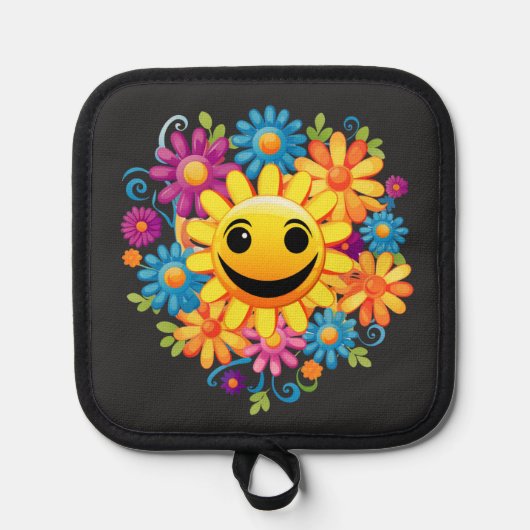 Sunny Smiles Pannenlap (Voorkant)