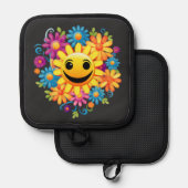 Sunny Smiles Pannenlap (Voorkant / Achterkant)