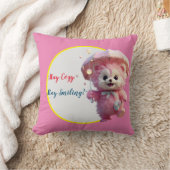 Sunny Smiles paraplu Kussen (Deken)