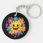 Sunny Smiles Sleutelhanger (Achterkant)