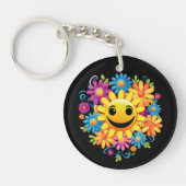 Sunny Smiles Sleutelhanger (Voorkant)