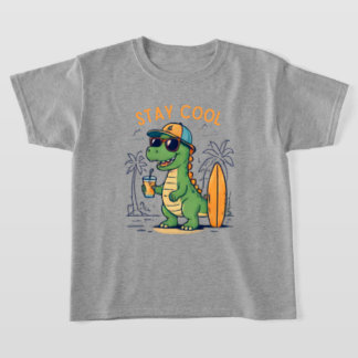 Sunny Smiles Squad™ – Mooie Zomer Kinder T-Shirt C