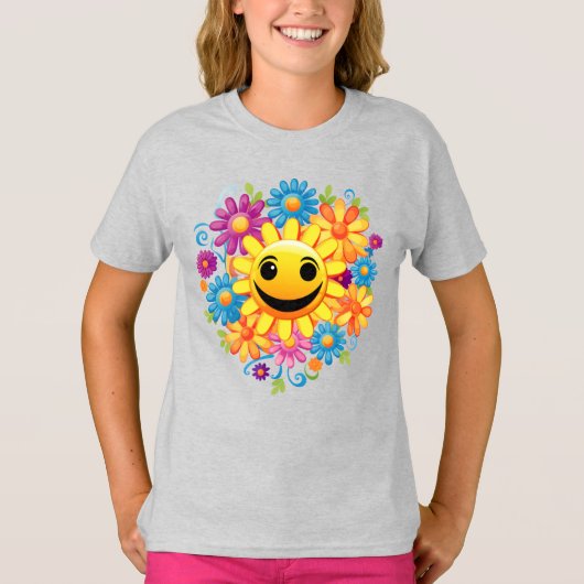Sunny Smiles T-shirt (Voorkant)