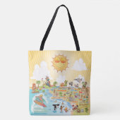 Sunny SoCal Canvas tas (Voorkant)