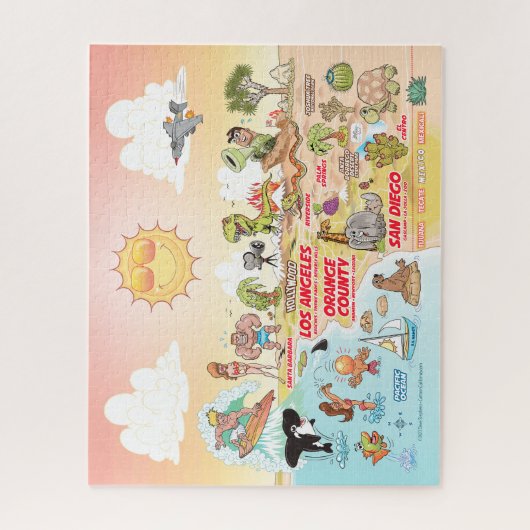 Sunny SoCal Legpuzzel (Verticaal)