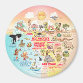 Sunny SoCal Magneet (Voorkant)