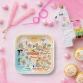 Sunny SoCal Paper-Borden Papieren Bordje (Feest)