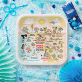 Sunny SoCal Paper-Borden Papieren Bordje (Feest)